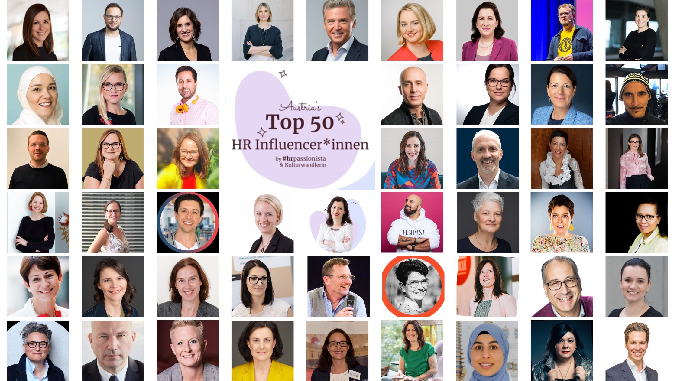 TOP 50 HR-InfluencerInnen AT - Beitrag
